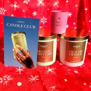 Forvr Mood April Candle Club Candles